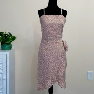 Shein dress, pale pink, spaghetti strap, side zip, size small.